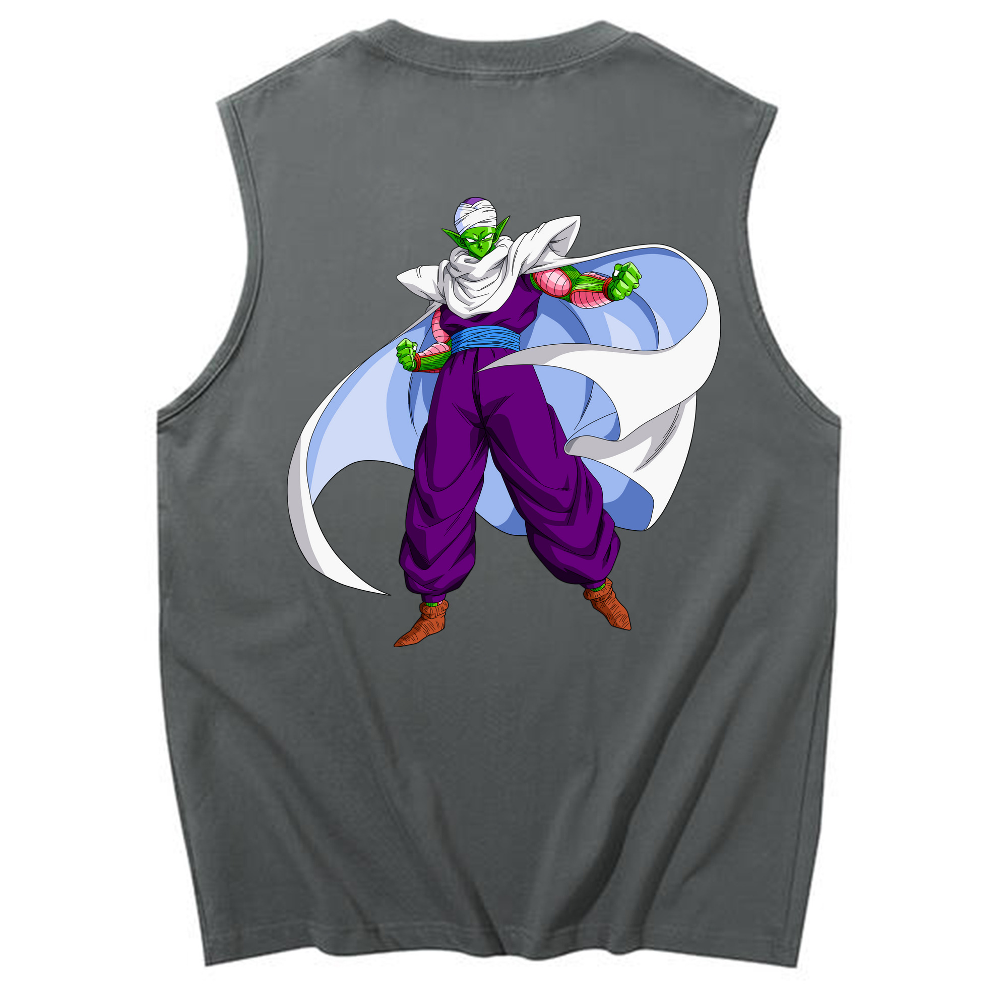 （画像用） ドラゴンボール ピッコロ DRAGON BALL Piccolo コットン100％タンクトップ（背面プリント）